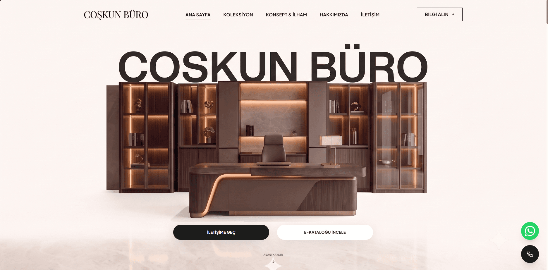 Coşkun Büro E-Ticaret Web Sitesi